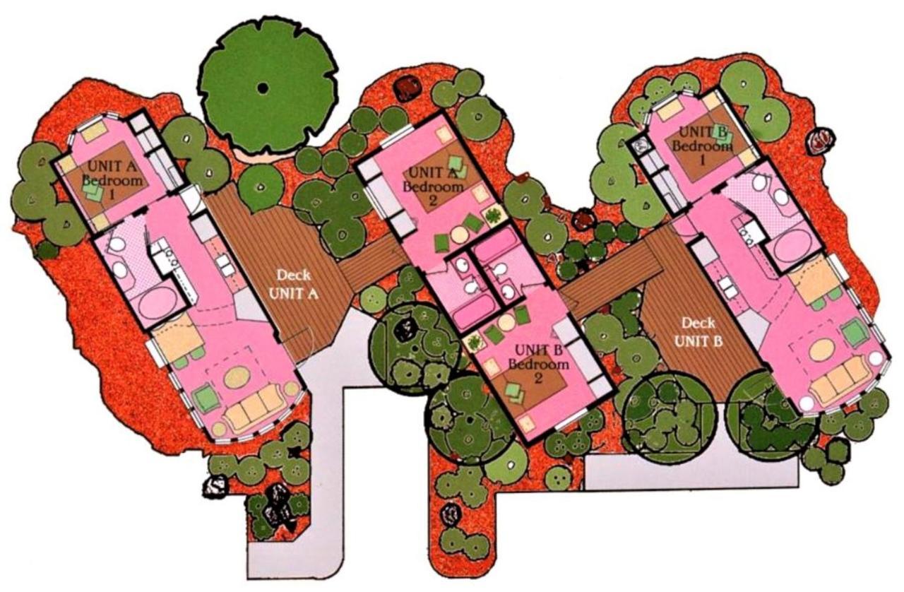 فندق سيدونا باينز ريزورت المظهر الخارجي الصورة A typical layout of a cluster house